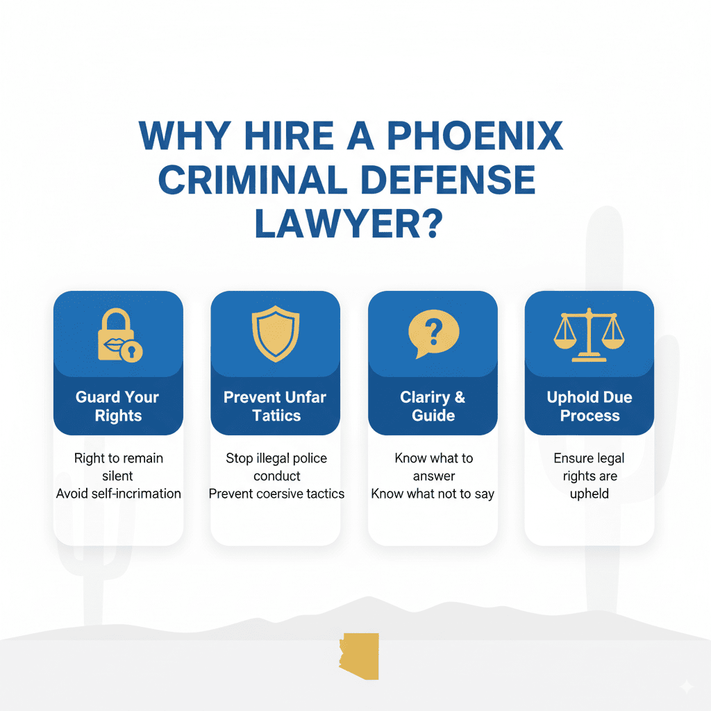 Why hire a Phoenix criminal defense lawyer?