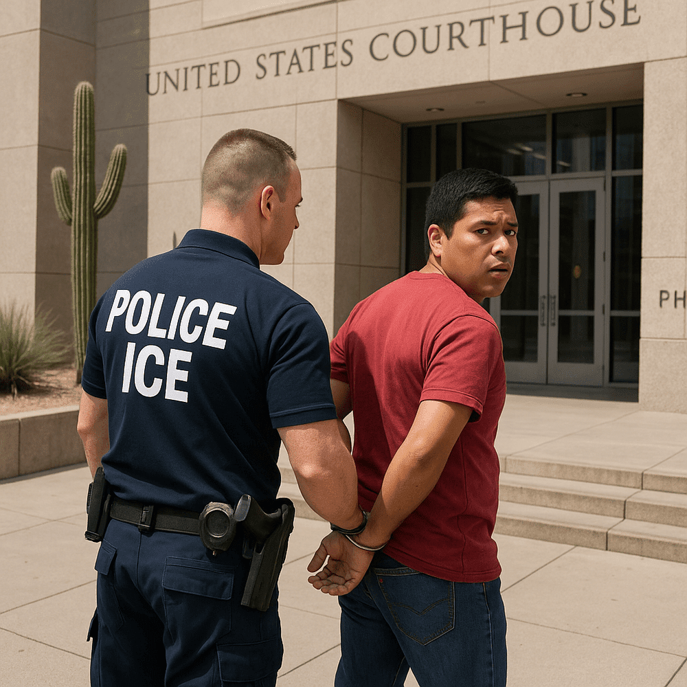 Cargos Federales Clave por Interferir con Operaciones de ICE en Phoenix