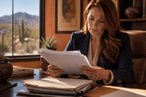 Tucson criminal defense lawyer reviewing a false reporting charge