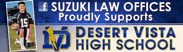 ¡Friday Night Lights de Desert Vista High School!