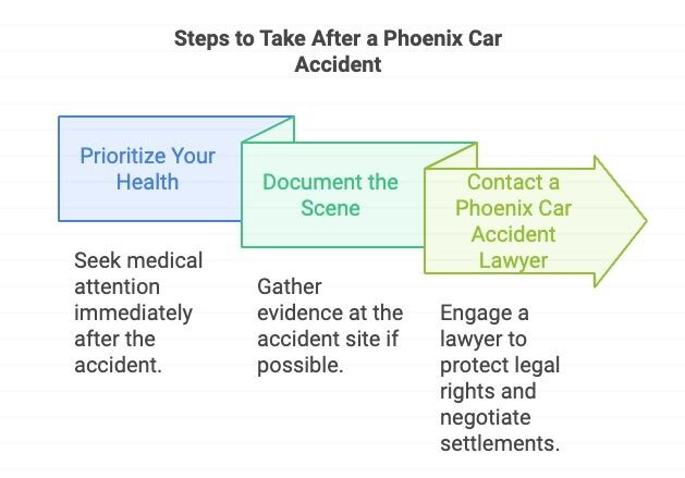 Accidente de coche en Phoenix