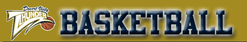 Desert Vista Thunder Basketball logo