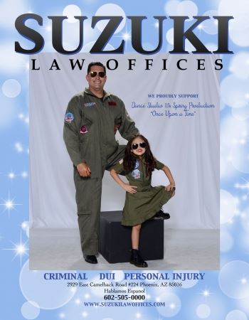 Richard Suzuki with Dancer from Once Upon a Time