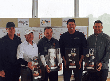 Our Team Takes First Place at Waste Management Pro-Am on February 1, 2016