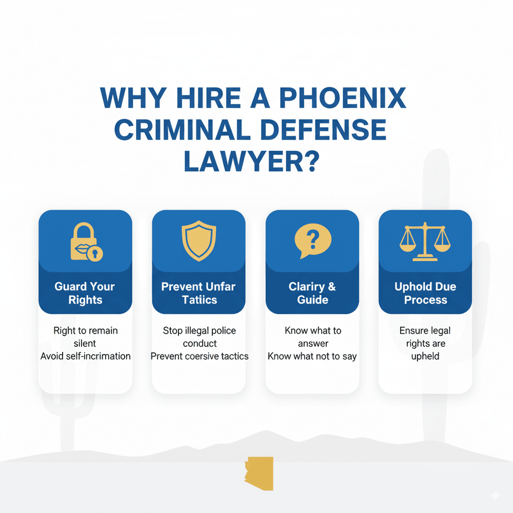 Why hire a Phoenix criminal defense lawyer?