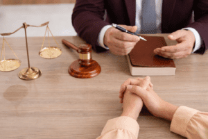 A consultation with a criminal defense lawyer about a sex crime accusation in Tucson.