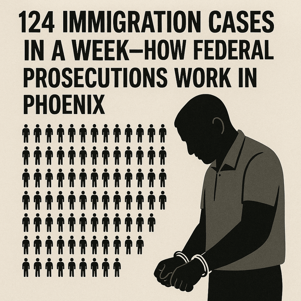 24 Immigration Cases in a Week—How Federal Prosecutions Work in Phoenix